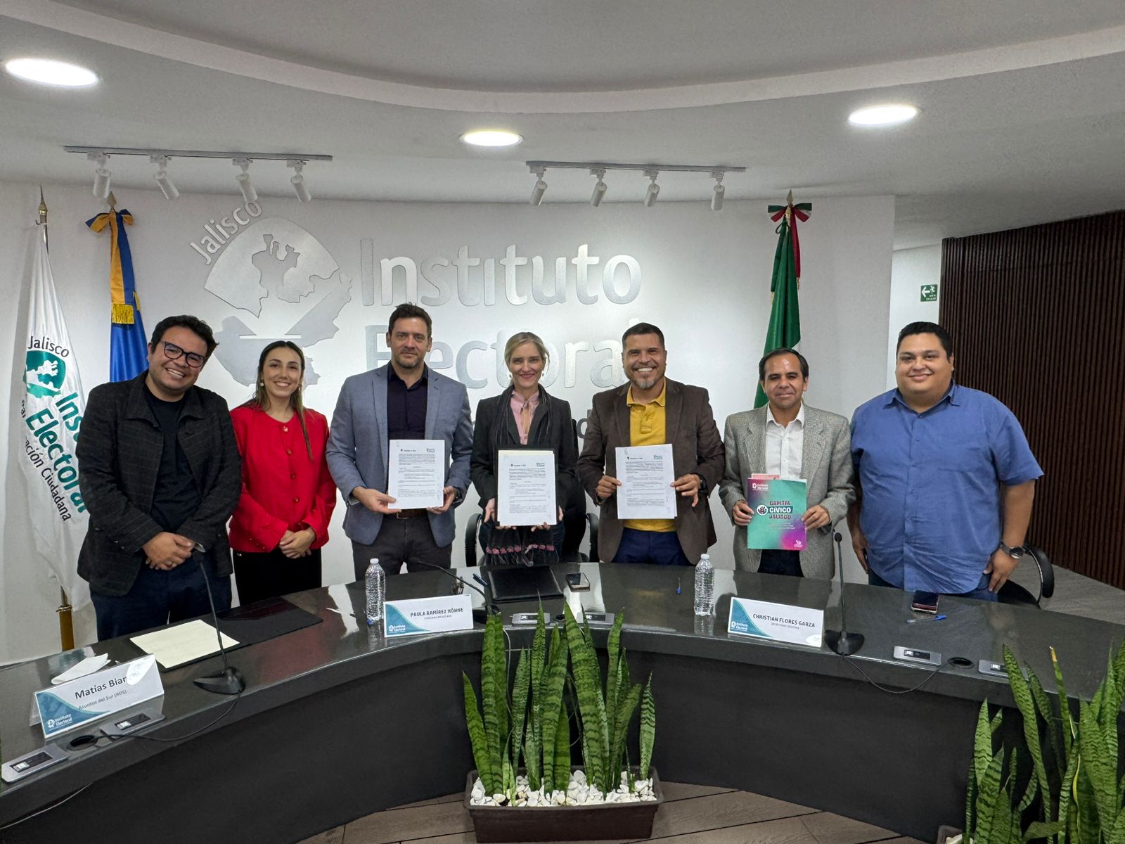ADS e IEPC Jalisco firman un Acuerdo de Colaboración para fortalecer la participación ciudadana y la educación cívica en México